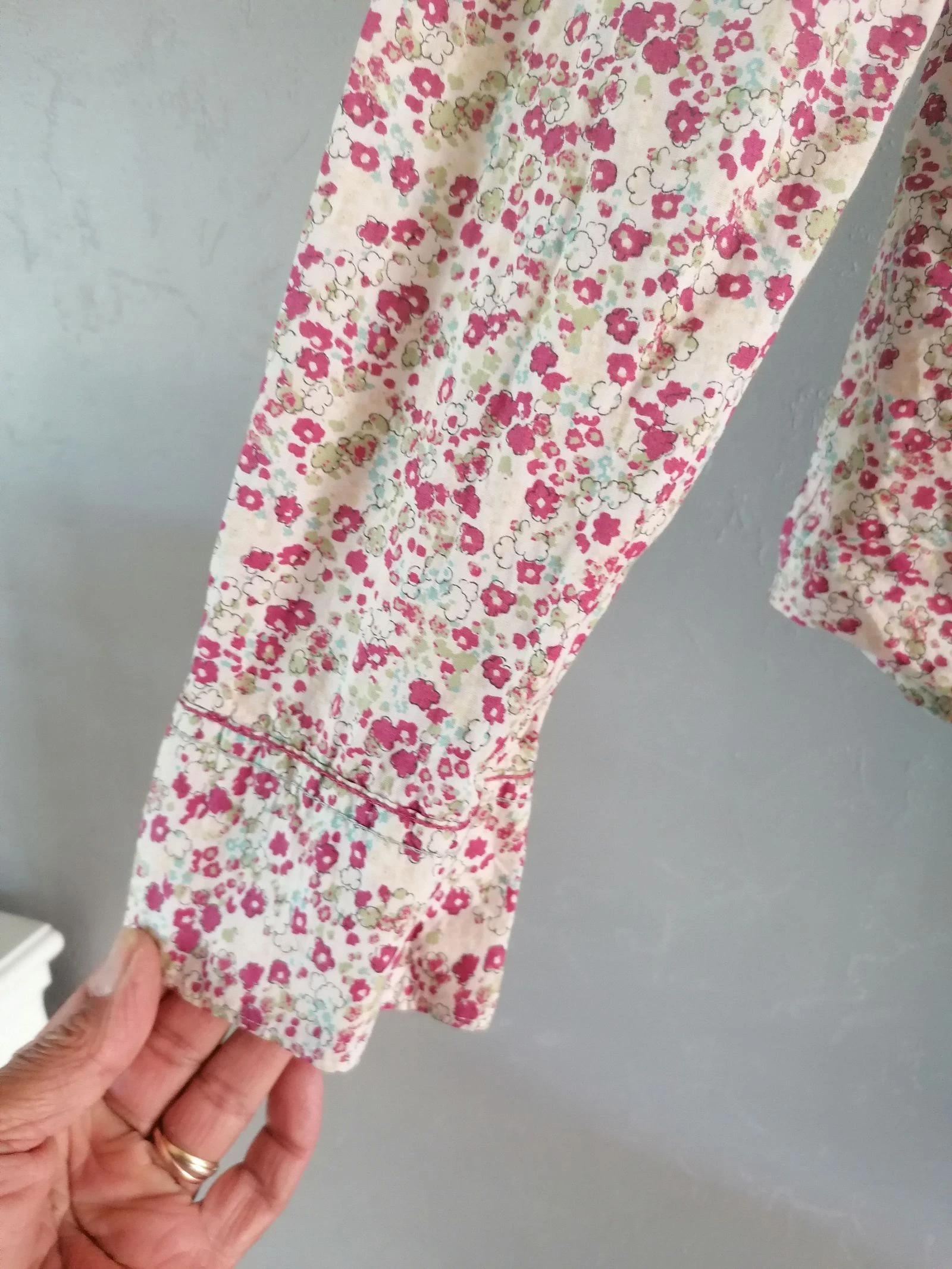 Camisa de manga longa, 38, esprit, estampa liberty – photo 5